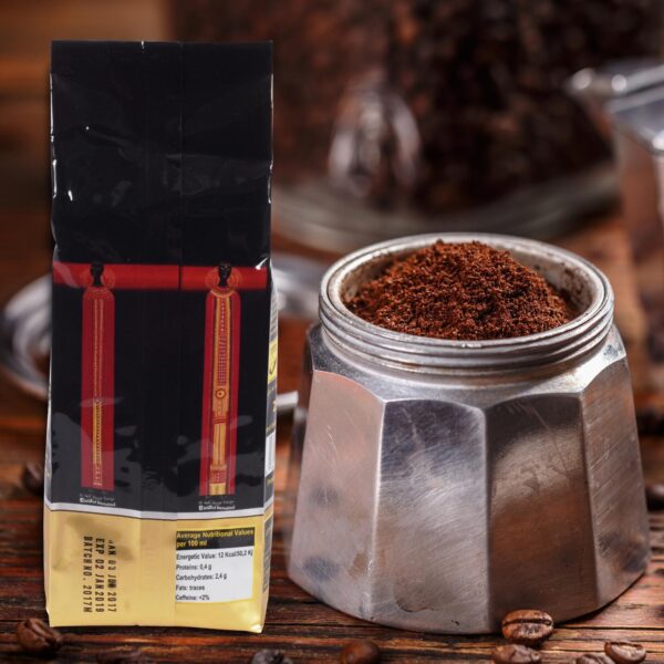 MASAI COFFEE Gold Enticing AA Arabica Medium Roasted Coffee – 250g - Image 2
